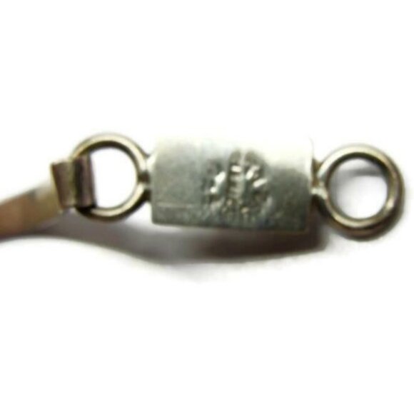 925 Hook On Bracelet Bar With Inset Black Onyx Bangle Style Sterling Silver - Picture 11 of 11